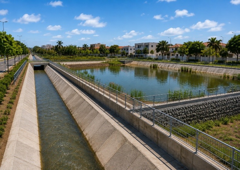 Hydraulics, sanitation and drainage