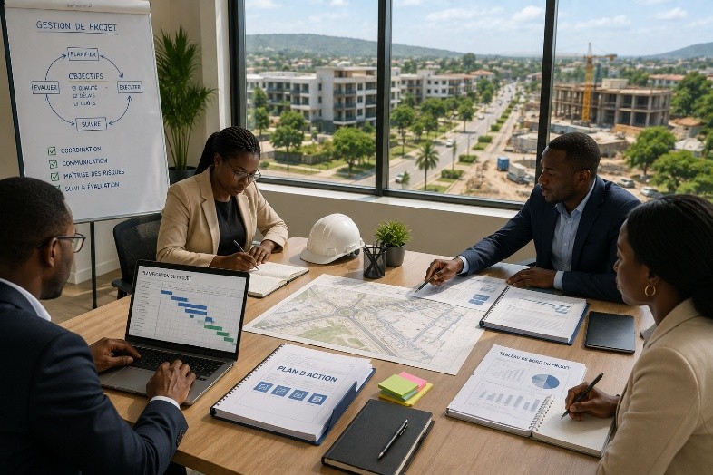 Project management assistance and project management